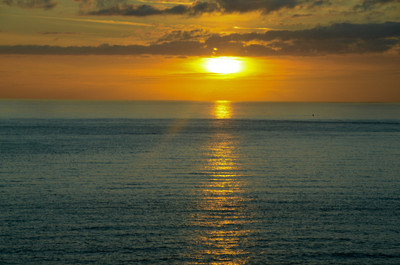 Sunset at Ogmore