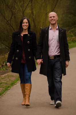 Engagement, Walking through Park